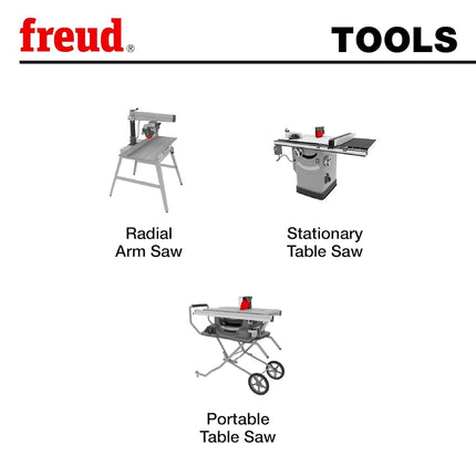 Freud LU87R009 9-Inch 22 Tooth ATB Thin Kerf Ripping Saw Blade with 5/8-Inch Arbor and PermaShield Coating