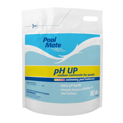 Pool Mate 1-2210B pH Up for Swimming Pools, 10-Pound