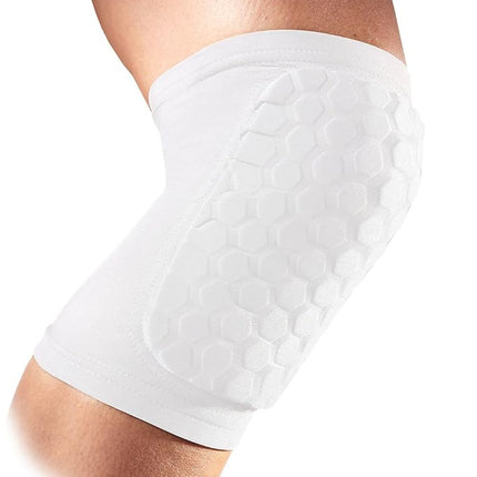 McDavid 6440 Hex Support Recovery Knee/Elbow/Shin Pads - 1 Pair, White, Large