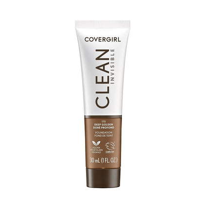 CoverGirl Clean Invisible, Deep Golden, Foundation