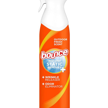 Bounce Rapid Touch-Up 3 in 1 Wrinkle Releaser Clothing Spray, 9.7 fl oz