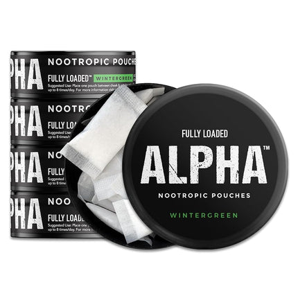 Fully Loaded Alpha Nootropic Pouches (Wintergreen)