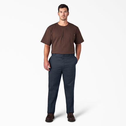 Pantalon de travail Dickies Original 874 pour homme, Marine, 36W x 31L