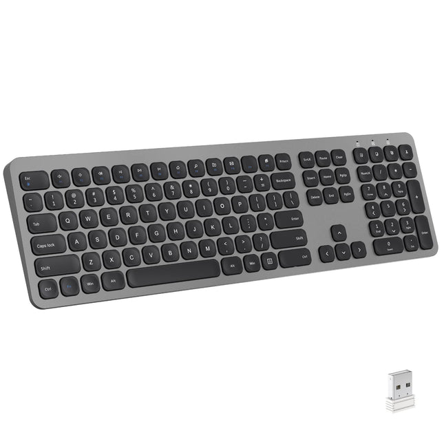 cimetech Wireless Keyboard, 2.4G Advanced Full Siz