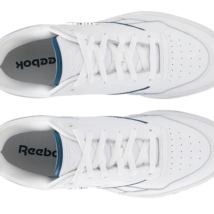 Reebok Men's Bb 4000 II Sneakers, White/Escape Blue, 9.5 Women/8 Men