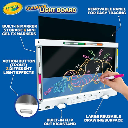 CRAYOLA Ultimate Light Board, Multi, One Size, 74-7245