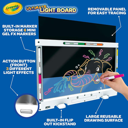 CRAYOLA Ultimate Light Board, Multi, One Size, 74-7245