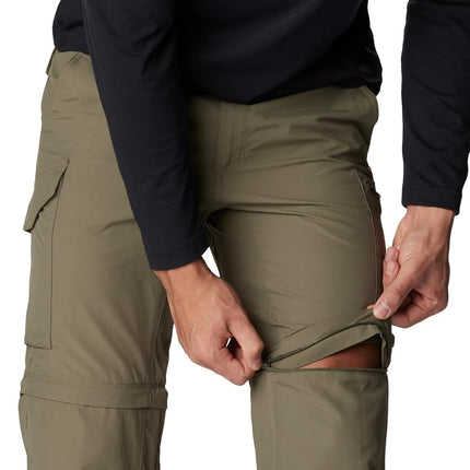 Columbia Men's Silver Ridge Convertible Pant, Stone Green, 34