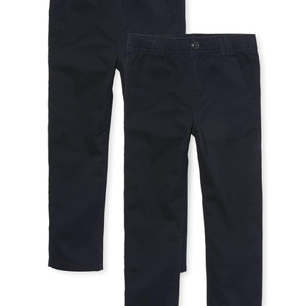 The Children's PlaceThe Children's Place Boys Stretch Skinny Chino Pants3 packFlax/New Navy/Black4