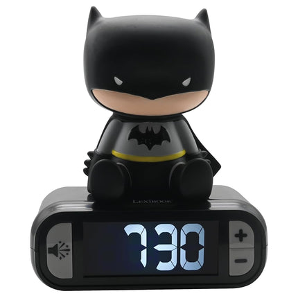 LEXIBOOK, Batman Nightlight Alarm Clock, RL800BAT
