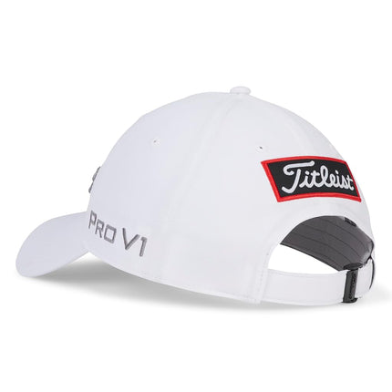 Titleist Men's Standard Tour Performance Golf Hat, White/Gray