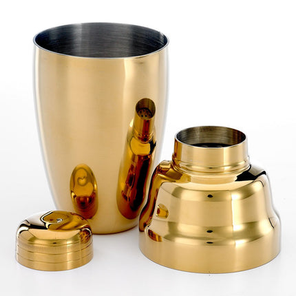Barfly M37038GD 3-Piece Cocktail Shaker Set, 18oz (532 ml), Gold