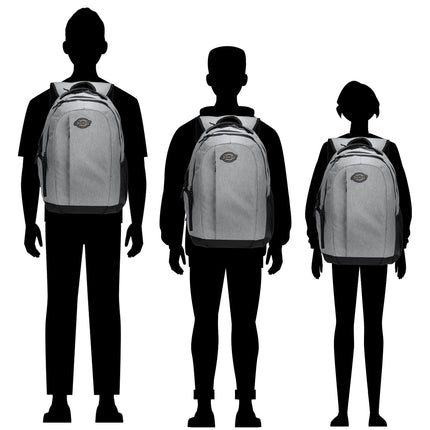 Mochila para portátil Dickies, bolsa para ordenador universitario resistente al agua para la escuela, compatible con portátiles de 15,6 pulgadas (carbón)