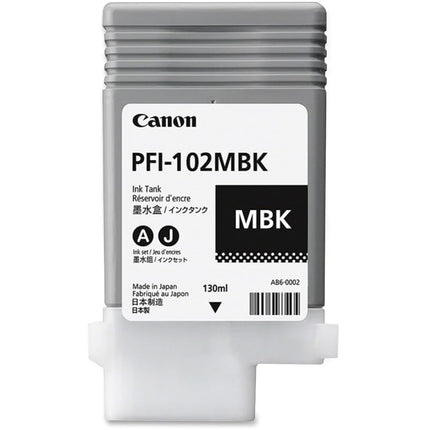 Canon LUCIA PFI-102 MBK - Ink tank - 1 x pigmented matte black