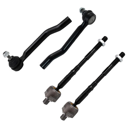 TRQ PSA60579 (4 Piece) Steering Tie Rod End Kit