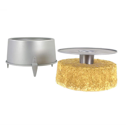 PME - Angel Cake Pan (9 x 4"), Aluminium, Silver