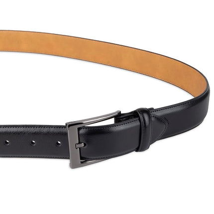 DOCKERS mens11DK02A6Leather Dress Belt Belt - black - 38