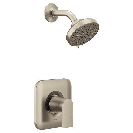 Moen T2472EPBN Genta Posi-Temp Pressure Balancing Eco-Performance Modern Shower Only Trim Without Valve, Brushed Nickel