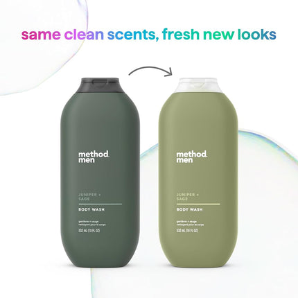 Method, Men, Body Wash, Juniper + Sage, 1 x 532ml