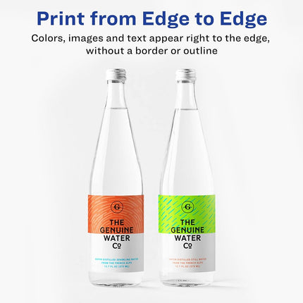 Avery Print-to-The-Edge Labels for Laser Printers, 2 x 3.75 Inches, 200 Labels, 5 Packs (6873)