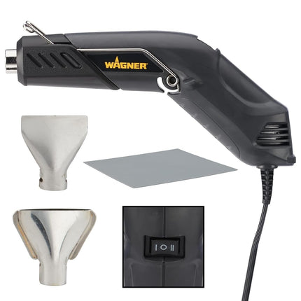 Wagner Spraytech 2410909 HT400 Craft Kit Heat Gun, Heat Gun Kit for Crafting, Embossing, Candle Making, Shrink Wrapping, and More, Embossing Heat Tool Craft Gun, Dual Temperature 680 & 450 Degrees