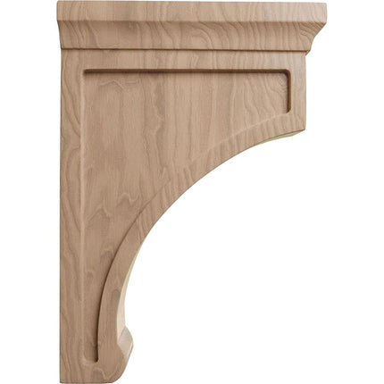 Ekena BKTW02X07X10GOGM 2 1/2-Inch Width x 7-Inch Depth x 10-Inch Height Large Gomez Wood Bracket - Mahogany