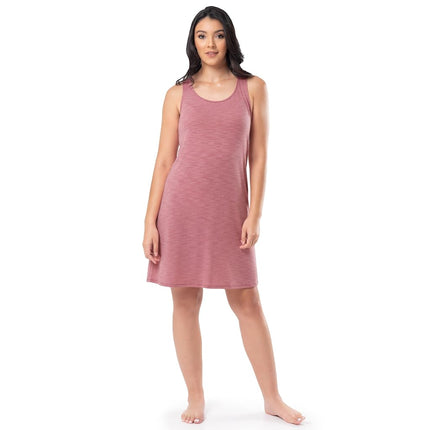 Fruit of the Loom Women's Breathable Sleep Chemise, Antique Blush Heather, 3X