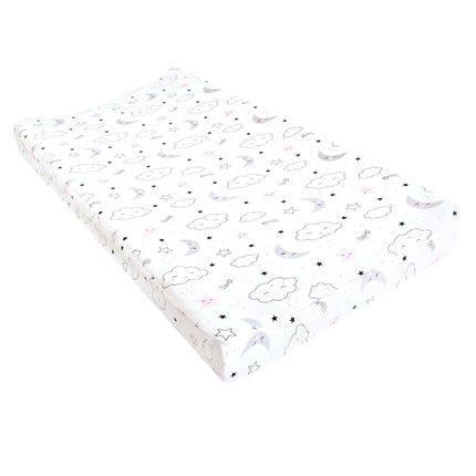 Hudson Baby Unisex Baby Changing Pad Cover, Dreame