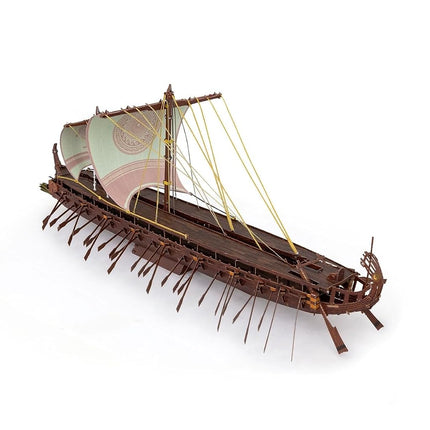 Metal Earth Premium Series Greek Trireme Ship 3D Metal Model Kit Fascinations