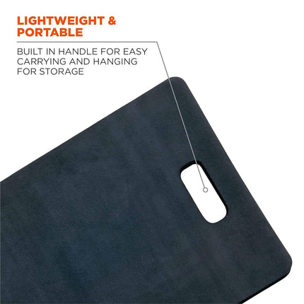 Ergodyne ProFlex 380 Kneeling Pad, Foam Knee Cushion, Water Resistant Kneeling Mat, 14" x 21" x 1