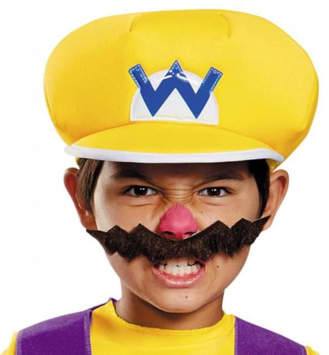 Disguise 98815G Wario Deluxe Super Mario Bros. Costume Nintendo, Grand/10-12, Multicolore, L (10-12)