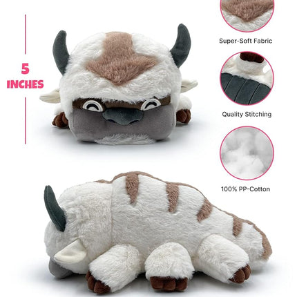 Appa Flop 1 ft Plushie, Appa The Flying Bison from Avatar: The Last Airbender, Very Soft 100% PP-Cotton by Youtooz Plushies Collection