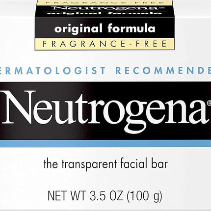 Neutrogena Acne Prone Skin Formula Facial Bar, 3.5