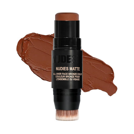 NUDESTIX Nudies Bronze Matte Bronzer Stick Deep Ma