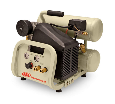 Ingersoll-Rand Twin-Stack P1IU-A9 2 HP 4 Gallon Po