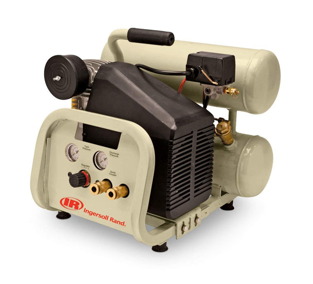 Ingersoll-Rand Twin-Stack P1IU-A9 2 HP 4 Gallon Po
