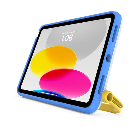 OtterBox Made for Kids Case for iPad 10th Gen - FLOATIES (Blue), Durable, Easy Grip ridges, Easy to Clean (Single Unit Ships in Poly Bag, Ideal for Business Customers)