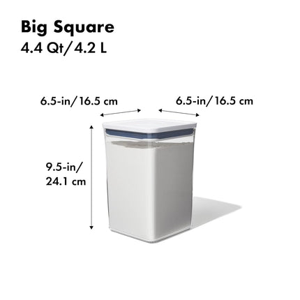 OXO Good Grips POP Container, Big Square Medium 4.2 L