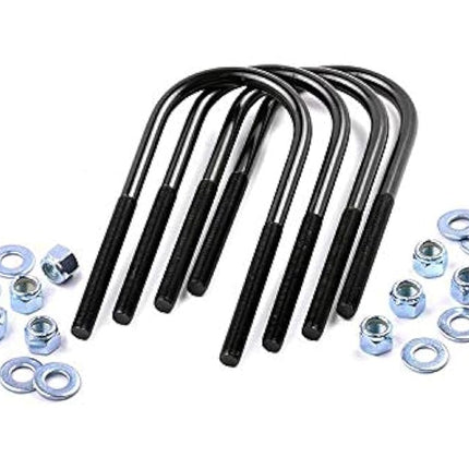 Rough Country 9/16" Round Suspension U-Bolts | 9/16 x 3 x 9.5-7608