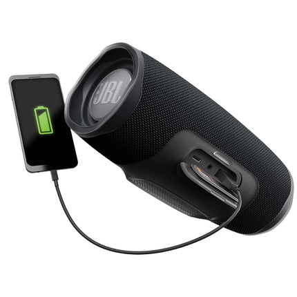 JBL Charge 4 Portable Waterproof Wireless Bluetooth Speaker - Black