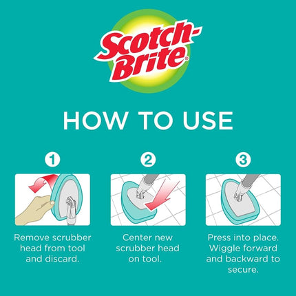 Scotch-Brite Shower Scrubber, Blue