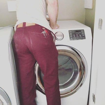 Dickies Men's Original 874 Work Utility Pants, Red (Maroon), 30W / 32L