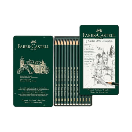 Faber-Castell 9000 Design Set 12 x Pencils