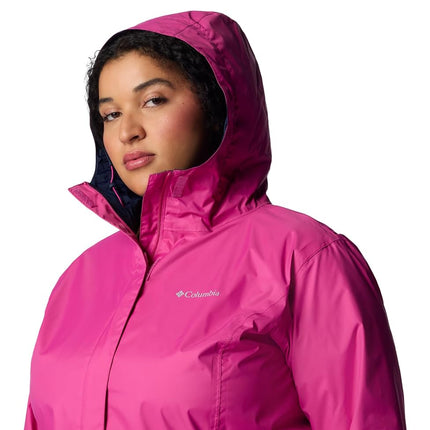 Columbia Women's Arcadia II Jacket, Fuchsia, XX-Large