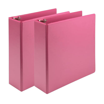 Samsill Plant Based Durable 3 Inch 3 Ring Binders,
