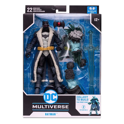 McFarlane Toys, 7-Inch DC Endless Winter Batman Action Figure with 22 Moving Parts, Collectible DC Figure with Unique Collectible Character Card – Ages 12+