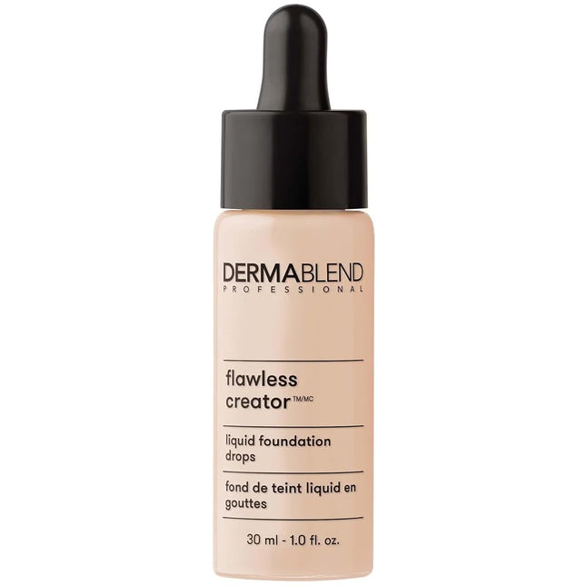 Dermablend Flawless Creator Lightweight Foundation - Oil Free Formula - Never Cakey - Covers Skin Blemishes - Weightless Coverage - Suitable For Normal, Combination And Oily Skin - 0N - 30 ML