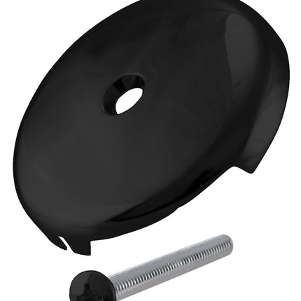 Westbrass 3-1/8" Single Hole Overflow Face Plate a