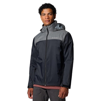 Columbia Mens Glennaker Lake II Rain Jacket, Black
