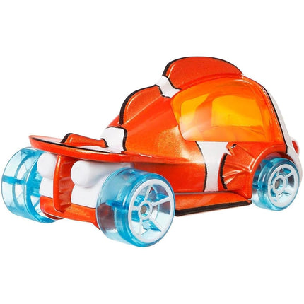Hot Wheels Disney voiture Némo 5,5 cm orange